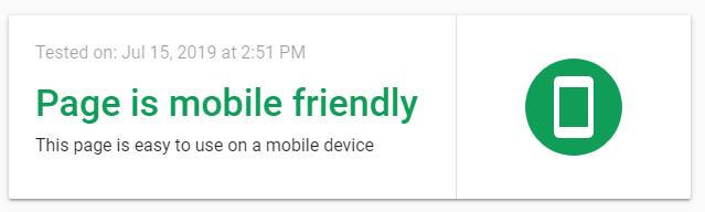 Google mobile first 
